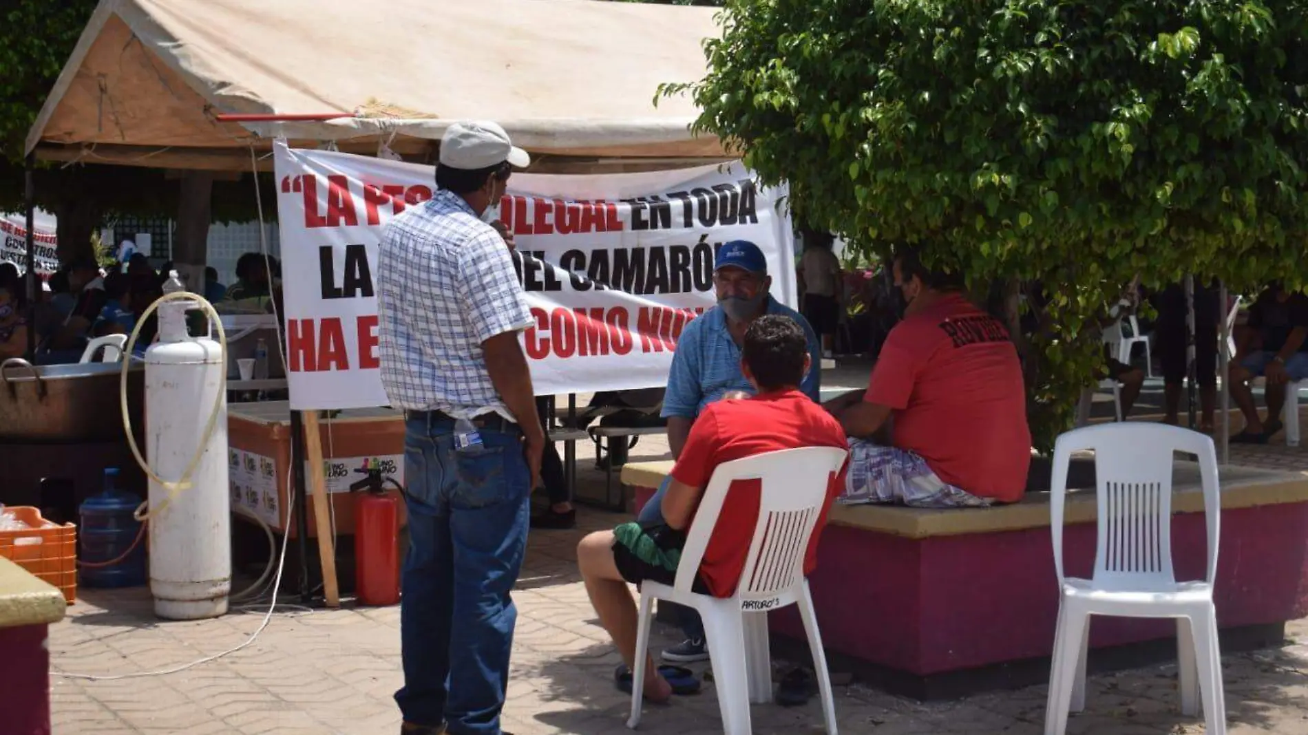 pescadores manifestación 